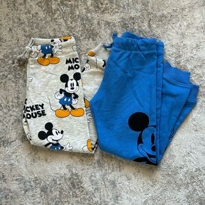 H&MxDisney- NWT boys Mickey jogger SET, size 6x